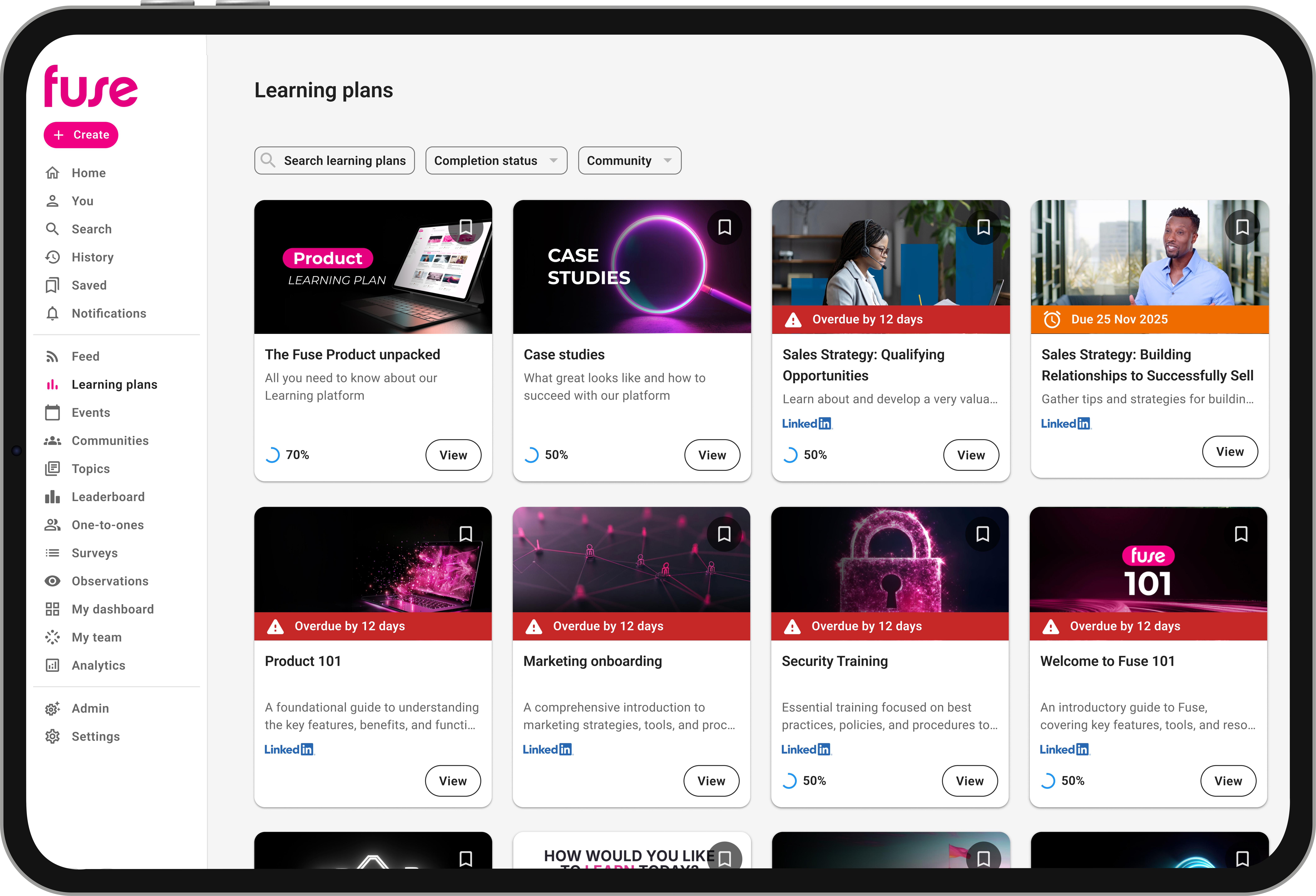 Learning-Plan-mock-up